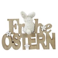 DECORIS 805185 DECORIS Schriftzug Frohe Ostern