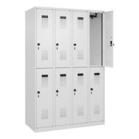 C+P 049300-40S10020 C+P Spind Evolo PLUS Doppel 8Fächer 1850x1200x500 vws/vws