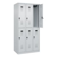 C+P 049300-30S10013 C+P Spind Evolo PLUS Doppel 6Fächer 1850x900x500 lgr/lgr