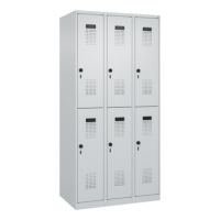 C+P 049300-30S10013 C+P Spind Evolo PLUS Doppel 6Fächer 1850x900x500 lgr/lgr