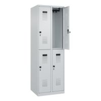 C+P 049300-20S10013 C+P Spind Evolo PLUS Doppel 4Fächer 1850x600x500 lgr/lgr