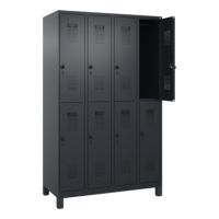 C+P 049310-40S10143 C+P Spind Evolo PLUS Doppel 8Fächer 1950x1200x500 sgr/sgr