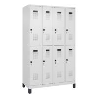 C+P 049310-40S10020 C+P Spind Evolo PLUS Doppel 8Fächer 1950x1200x500 vws/vws