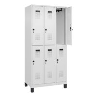 C+P 049310-30S10020 C+P Spind Evolo PLUS Doppel 6Fächer 1950x900x500 vws/vws