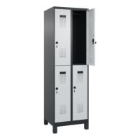 C+P 049310-20S10142 C+P Spind Evolo PLUS Doppel 4Fächer 1950x600x500 sgr/lgr