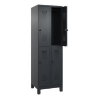 C+P 049310-20S10141 C+P Spind Evolo PLUS Doppel 4Fächer 1950x600x500 sgr/sgr