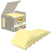 Post-it Haftnotiz Recycling Z-Notes R330-1B pastellgelb 6 Stück