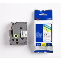 P-touch Schriftbandkassette TZE151 24mmx8m laminiert schwarz auf fl