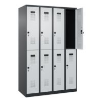 C+P 049300-40S10144 C+P Spind Evolo PLUS Doppel 8Fächer 1850x1200x500 sgr/lgr