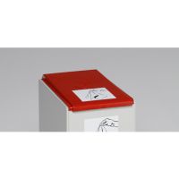 VAR 38007 VAR Deckel Kunststoffcontainer 40l rt