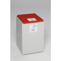 VAR 3810 VAR Kunststoffcontainer 60l 1fach oDeckel lgr