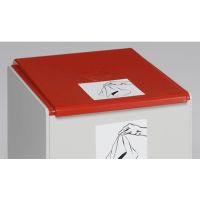 VAR 38107 VAR Deckel Kunststoffcontainer 60l rt