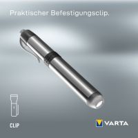 Varta Taschenlampe Pen Light 16611101421 LED Aluminium