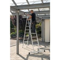 MUNK 031216 Munk Mehrzweckleiter 2tlg 2x8Sprossen