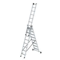 MUNK 033324 Munk Stufen-Mehrzweckleiter 3tlg 3x8Stufen