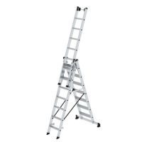 MUNK 033321 Munk Stufen-Mehrzweckleiter 3tlg 3x7Stufen