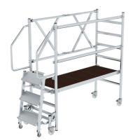 MUNK 011305 Munk Montageplattform mit Treppenzustieg