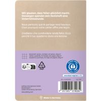 share 4-0015134 share Notizheft A6 kar pastellviolet