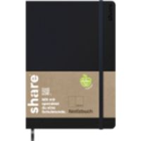 share 4-0014103-1 share Notizbuch A5 blanko dbl