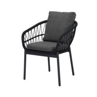 BEST 5524342 BEST Stuhl Tropea anthrazit 2St