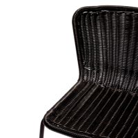 FEROS 1515144 FEROS Stapelstuhl Luca schwarz 4St