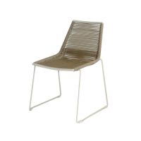 FEROS 1525924 FEROS Stapelstuhl Kimo Sitzkissen sand 4St