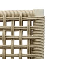 FEROS 1505974 FEROS Stapel-Barstuhl Ember sand 4St