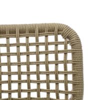 FEROS 1505932 FEROS Stapel-Barstuhl Dante sand 4St