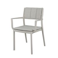 FEROS 1515934 FEROS Stapel-Armlehnstuhl Rocco sand 4St