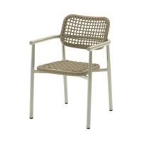 FEROS 1565914 FEROS Stapel-Armlehnstuhl Dante Kissen sand 4St