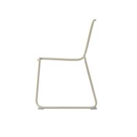 FEROS 1525934 FEROS Stapelstuhl Mase warmgrau 4St