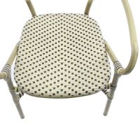 FEROS 563212 BEST Bistro-Stapelstuhl Tango Rattan natur 2St