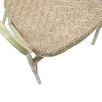 FEROS 563812 BEST Bistro-Stapelstuhl Tango Rattan sand 2St