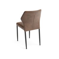 FEROS 520014 FEROS Stapelstuhl Louis Kunstleder cognac 4St