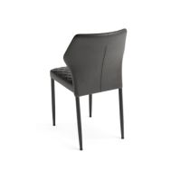 FEROS 520034 FEROS Stapelstuhl Louis Kunstleder schwarz 4St