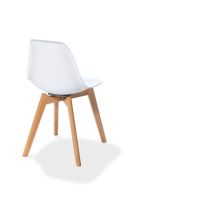 FEROS 505F01SW4 FEROS Stapelstuhl Keeve holz/schwarz 4St