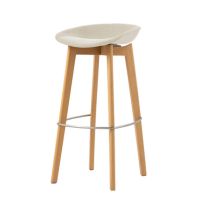 FEROS 1505964 FEROS Barstuhl Keeve polster niedrig terrakotta 4St