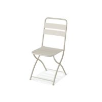 FEROS 508222 FEROS Bistro-Klappstuhl Breeze sand 2St