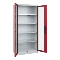 C+P 08921055S10174 C+P Werkzeugschrank Fenstertür 1950x930x500mm lgr/rrt