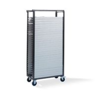 FEROS T90400 FEROS Trolley Hochzeitsstühle max 30St Hammerite