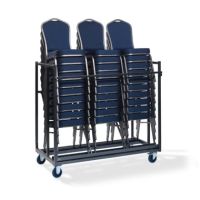 FEROS T91600 FEROS Trolley Stapelstühle max 30St Hammerite