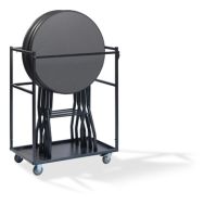 FEROS T90110 FEROS Trolley Stehtische klein Hammerite
