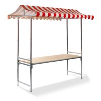 FEROS MSR10205R FEROS Marktstand Maastricht weiß/rot