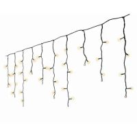 Lumineo Icicle Lights Twinkle LED 2000cm sw/go 494906