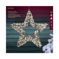 Lumineo Stern LED 38x8cm go/ws 490409