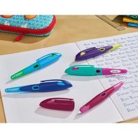 STABILO Füllhalter EASYbirdy R 5014/4-41 A mitternachtsblau/azur