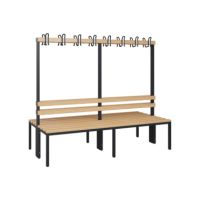 C+P 08051200S10000 C+P Garderobenbank 1710x1500x756mm sgr