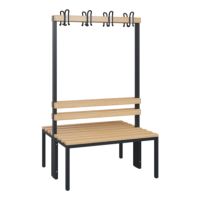 C+P 08050200S10000 C+P Garderobenbank 1710x1000x756mm sgr