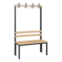 C+P 08050100S10000 C+P Garderobenbank 1710x1000x403mm sgr