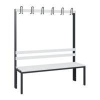 C+P 08041100S10000 C+P Garderobenbank 1710x1500x403mm sgr/lgr